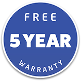 free-5-year-warranty